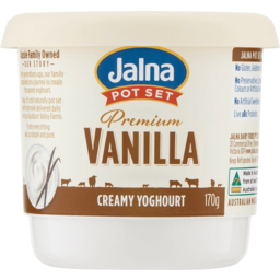 Photo of Jalna Pot Set Premium Vanilla Yoghurt 170g