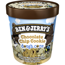 Photo of Ben & Jerry`s Ice Cream Chocolate Chip Cookie Dough Core 458mL