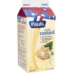 Photo of Pauls Custard Vanilla 600g