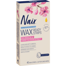 Photo of Nair Sensitive Wax Ready Strips - Legs & Body 40 Pack 