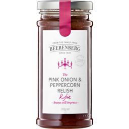 Photo of Beerenberg The Pink Onion & Peppercorn Relish 280g