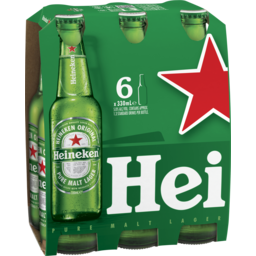 Photo of Heineken Premium Lager 330ml 6 Pack