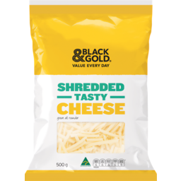 Photo of Black & Gold Shredded Tasty Cheese 500g