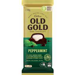 Photo of Cadbury Chocolate Old Gold Dark Chocolate Peppermint 180g