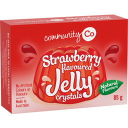 Photo of Community Co Jelly Strawberry 85g