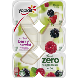 Photo of Yoplait Forme Zero Real Fruit Berry Harvest No Added Sugar Multipack Yoghurt