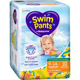 Photo of Babylove Medium Swim Pants 9-14kg 10s