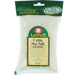 Photo of Lotus - Celtic Fine Salt - 500g