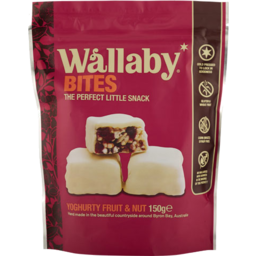 Photo of Wallaby Bites Yoghurty Fruit & Nut 150g