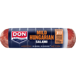 Photo of Don® Mild Hungarian Salami Chub 200g 200g