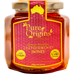 Photo of Pure Origins Premium Australian Leatherwood Honey Jar 250g