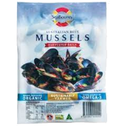 Photo of Sea Bounty Australian Blue Mussels 1kg