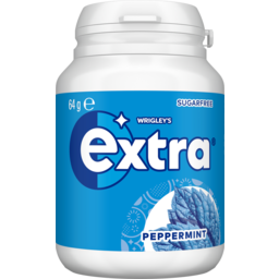 Photo of EXTRA Peppermint Chewing Gum Sugar Free Bottle