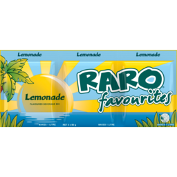 Photo of Raro Sachets Drink Mix Lemonade 3 Pack
