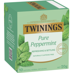 Photo of Twinings Herbal Infusions Pure Peppermint Tea Bags 10 Pack