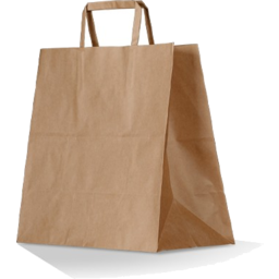 Photo of Brown Paper Shopping Bag Ea