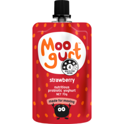 Photo of The Collective Moogurt Pouch Strawberry 70g