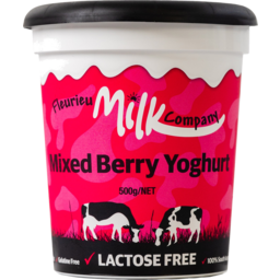 Photo of Fleurieu Milk Company Lactose Free Mixed Berry Yoghurt 500g
