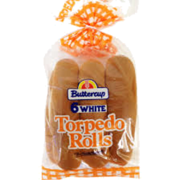 Photo of Buttercup Torpedo Hot Dog Rolls 6 Pack