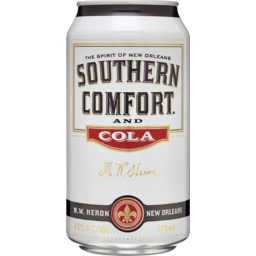 Photo of Southern Comfort & Cola 375ml