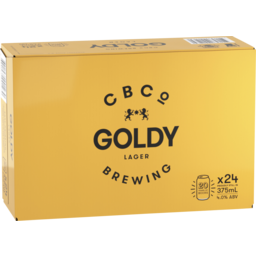 Photo of Colonial Brewing Co Goldy Lager 24pk