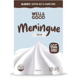 Photo of Well & Good Egg Free Meringue Mix