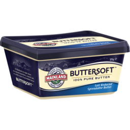 Photo of Mainland ButterSoft Salt Reduced Spreadable Butter 375g