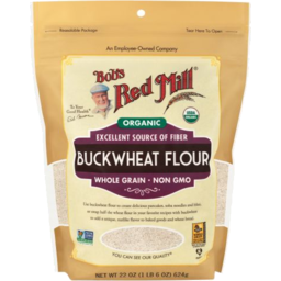 Photo of Bob's Red Mill Organic Whole Grain Buckwheat Flour
