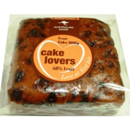 Photo of CAKE LOVERS FRUIT CAKE 48%