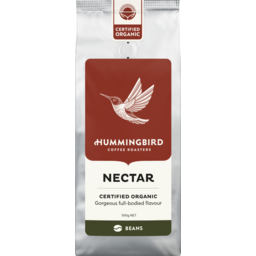 Photo of Hummingbird Fair Trade Organic Fresh Coffee Nectar Whole Beans - 500g