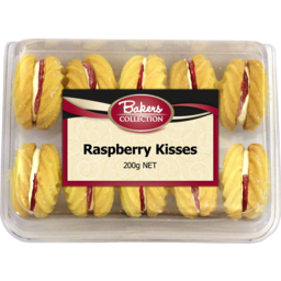Photo of Baker's Collection Raspberry Cream Kisses 200gm