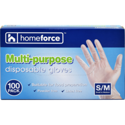 Photo of Homeforce Gloves S-M 100pk