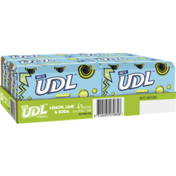Photo of UDL Vodka Lemon-Lime & Soda Cans