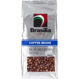 Photo of Brasilia Blue Mountain Style Coffee Beans 500g