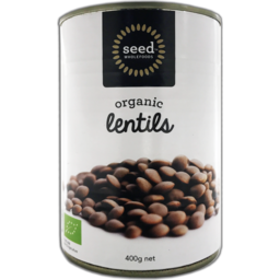 Photo of Seed Wholefoods Organic Lentils 400g