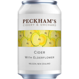 Photo of Peckham Cider Elderflower Can 330ml