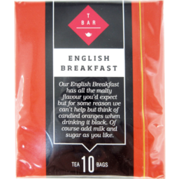 Photo of T Bar English Breakfast Tea Bags