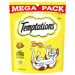 Photo of Temptations Cat Treats Tasty Chicken 180g Bag 