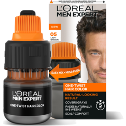 Photo of Loreal Men Expert One-Twist Hair Colour Natural Brown Single Pack