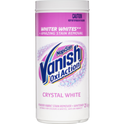 Photo of Vanish Napisan Oxi Action Crystal White Powder Stain Remover 2kg