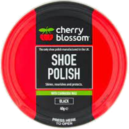 Photo of Cherry Blossom Shoe Polish Black