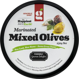 Photo of Genobile Saba Mixed Marinated Olives