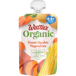 Photo of Wattie's Organic Baby Food Sweet Garden Vegetable