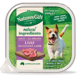 Photo of Natures Gift Succulent Lamb Adult Wet Dog Food