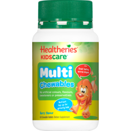 Photo of Healtheries Kidscare Multi Vitamin & Mineral 60 Chewable Tablets