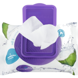 Photo of Swisspers Micellar And Coconut Water Facial Wipes 25 Pack 