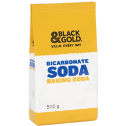 Photo of Black & Gold Bicarbonate Soda Baking Soda