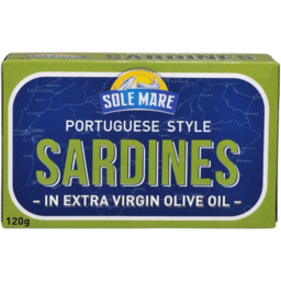 Photo of Sole Mare Sardines in Extra Virgin Olive Oil 120g