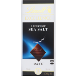 Photo of Lindt Excellence A Touch Of Sea Salt Dark Chocolate