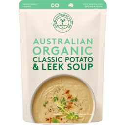Photo of Australian Organic Food Co Classic Potato & Leek Soup